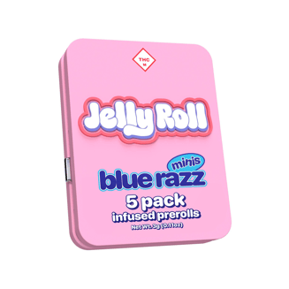 Blue Razz - 0.6g 5 Pack Infused Pre-Roll - Jelly Roll by Jelly Roll