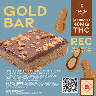 Gold Bar (40mg) by Minerva Canna