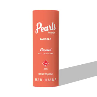 2:1:1 Tangelo Pearls - Elevated [30pk] (300mg THC/150mg CBC/150mg CBG) by Grön