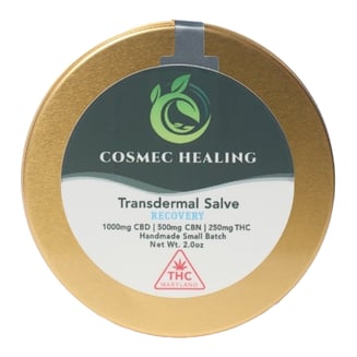 :2:1 Recovery Salve (1000mg CBD/500mg CBN/250mg THC)