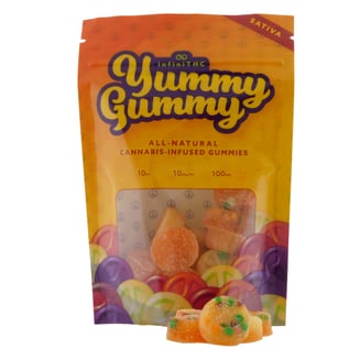 Orange Passionfruit [10pk] (100mg) by Yummy Gummy
