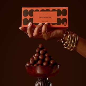 Ceremonium: Milk W/ Salted Caramel Topping