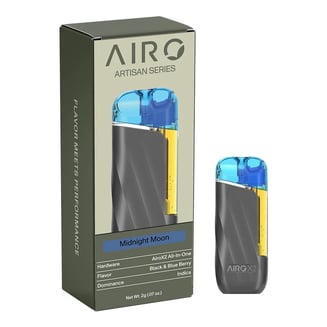 Midnight Moon - Black & Blue Berry [2000mg] by Airo Brands