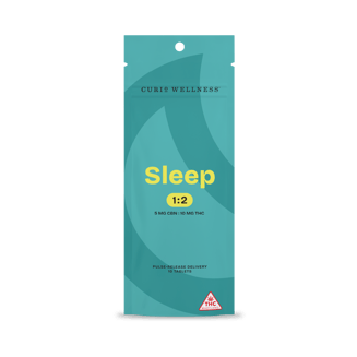 Sleep | 1:2 Pulse Release Tablets [10pk] (50mg CBN/100mg THC) by Curio Wellness