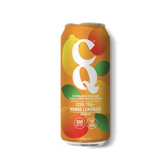 CQ/Cannabis Quencher — Iced Tea + Mango Lemonade
