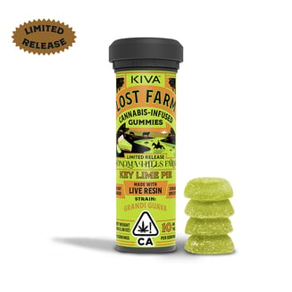 Key Lime Pie x Grandi Guava [10pk] (100mg) by Lost Farm