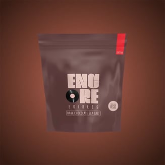 Dark Chocolate - Sativa [10pk] (100mg) by Encore Edibles