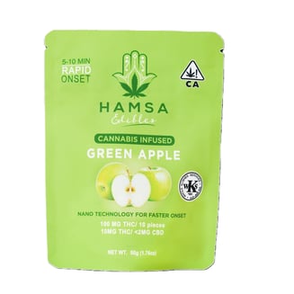 Hamsa — Green Apple