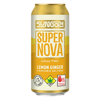 Sungaze Supernova: Lemon Ginger [4pk] (40mg THC/20mg CBD) by Sungaze