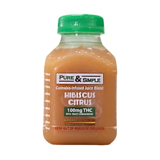Hibiscus Citrus [8oz] (100mg) by Pure & Simple