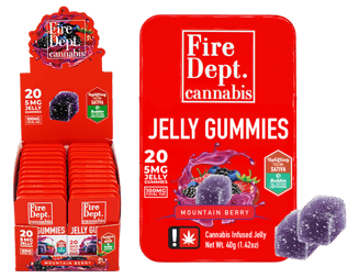 Berry - Sativa (100mg) by Fire Dept.