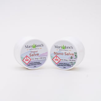 1:1 Super Salve [.3oz] (45mg CBD/45mg THC) by Mary Jane's Medicinals