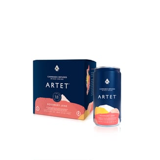 Rosemary Jane [4pk] (20mg CBD/20mg THC) by Artet