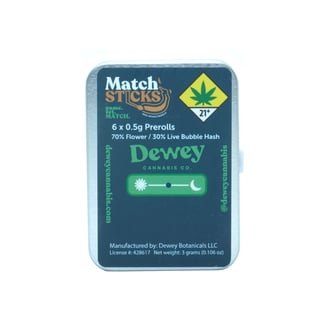 Mango Sticky Rice - [6 x 0.5g] by Dewey Cannabis Co.