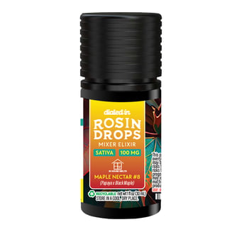 100mg - Maple Nectar #8 - Rosin Drops by Dialed In Gummies