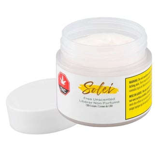 0:1 Free - Unscented [75g] (500mg CBD/75mg THC) by Solei