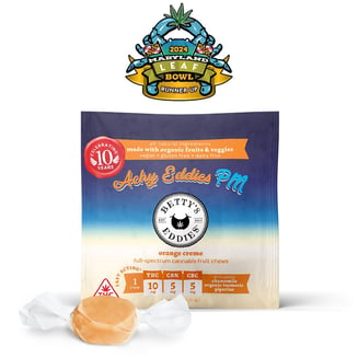 Ache Away Eddies PM Orange Creme [1pk] (10mg THC/5mg CBN/5mg CBC) by Betty's Eddies