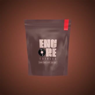 Dark Chocolate - Sativa [11pk] (110mg) by Encore Edibles