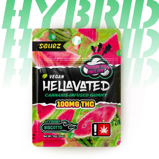 Water 'Yer Melon [1pk] (100mg) by Hellavated