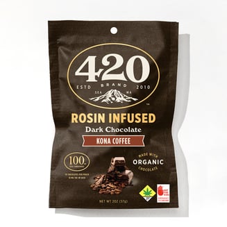 Dark Chocolate Kona Coffee [10pk] (100mg) by 4.20 Bar