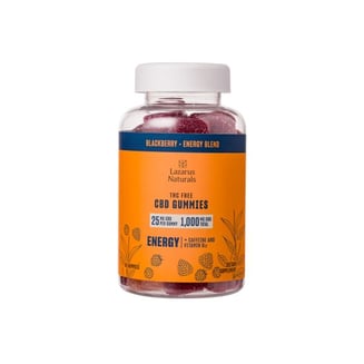 Blackberry Energy Blend [40pk] (1000mg CBD) by Lazarus Naturals