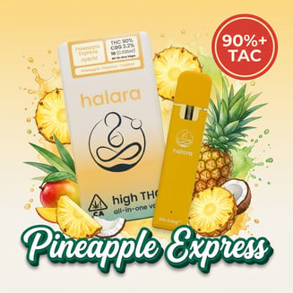 Buy Halara Pineapple Express AIO - Cookies Mission Valley Dispensary