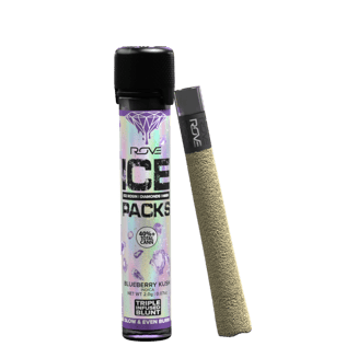 Blueberry Kush - Infused Ice Pack Blunt (Rosin, Hash, and Diamonds) [2g] by ROVE
