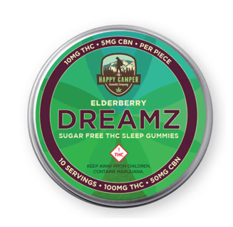 2:1 CBN Elderberry Gummies - Dreamz [10pk] (50mg CBN/100mg THC) by The Happy Camper