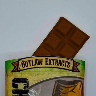Dark Bourbon Fudge Bite - Hybrid (100mg) by Outlaw Extracts