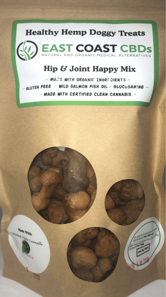 Happy Hip & Joint Treats ((8.3mg CBD) by East Coast CBDs