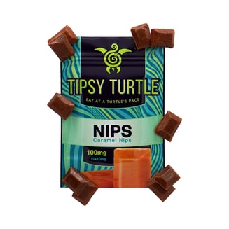 Caramel Nips (100mg) by Tipsy Turtle