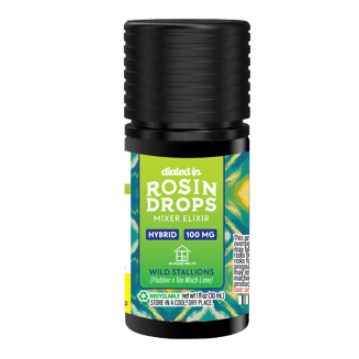 100mg - Wild Stallions - Rosin Drops by Dialed In Gummies
