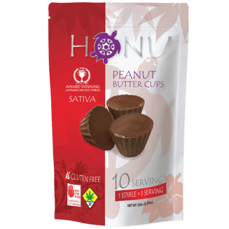 Peanut Butter Cups - Sativa [10pk] (100mg)