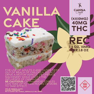 Vanilla Cake [4pk] (40mg) by Minerva Canna