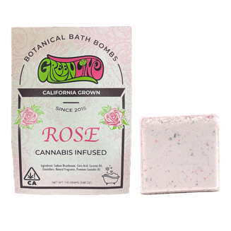1:1 Rose Bath Bomb (250mg) by Greenline