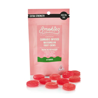 Watermelon - Hybrid [10pk] (300mg) by Smokiez