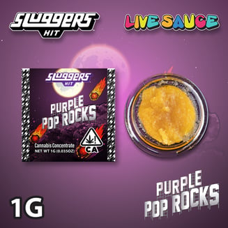 Sluggers: Purple Pop Rocks