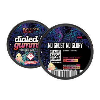 100mg - No Ghost No Glory #2492 - Rosin Gummies (10pk) by Dialed In Gummies
