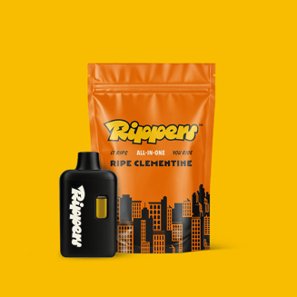 Ripe Clementine [1000mg] by Rippers Vapes