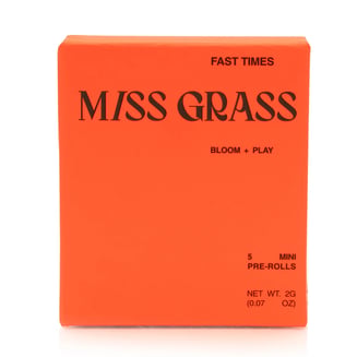 Minis 5pk - Fast Times [2g] by Miss Grass