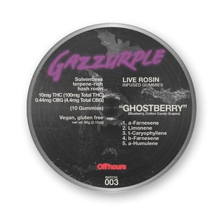 Ghostberry [10pk] (100mg) by Off Hours