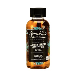 Natural Agave (800mg) by Smokiez