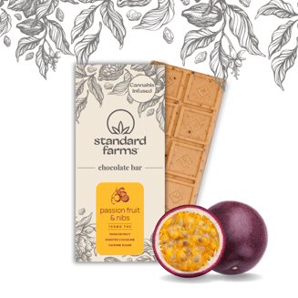 Passion Fruit & Nibs (90mg) by Standard Farms