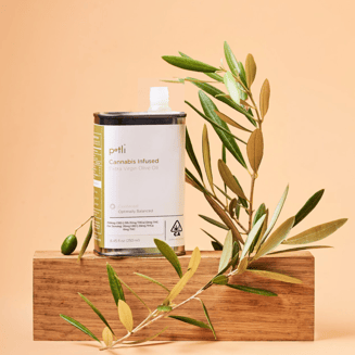 Extra Virgin Olive Oil - Centered (250mg CBD + 250mg THCa) by get Potli
