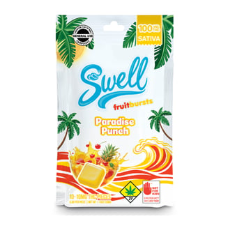 Paradise Punch - Sativa [10pk] (100mg) by Swell