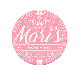 Strawberry [20pk] (100mg) by Mari's Mints
