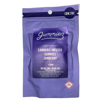 Jamberry [10pk] (60mg THC/100mg CBN) by Gummiez