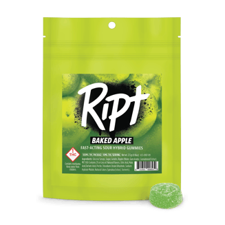 Baked Apple - Sour Hybrid (100mg THC) by Ript