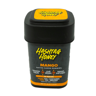 Mango [10pk] (100mg) by Hashtag Honey