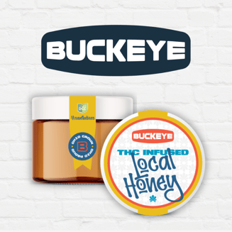 Infused Local Honey (110mg) by Buckeye
